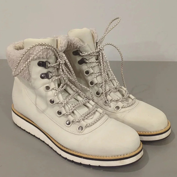 Aspen Nomad Boots size 9.5 Cream‎ Lace Up - Picture 9 of 9